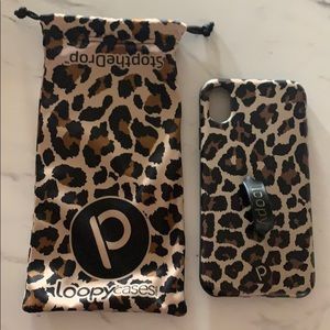 Leopard Loopy Case iPhone XS